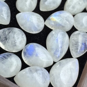 Pedra da Lua Natural - Gota- 10x7 mm