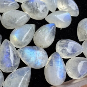 Pedra da Lua Natural - Gota- 9x6 mm