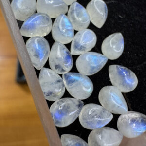 Pedra da Lua Natural - Gota- 7x5 mm