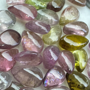 Turmalina multicolor - Gota - 5-7 mm