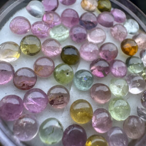 Turmalina multicolor - Redonda- 4 mm