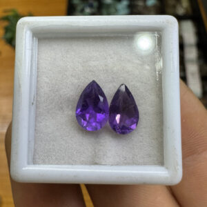 Ametista Facetada - Gota - 9x6