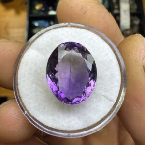 Ametista Facetada Oval 15x12