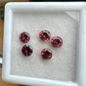 Granada Natural Facetada - Redonda - 3 mm - Calibrada