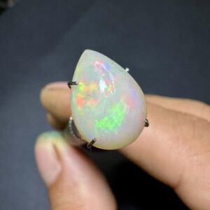 Opala Natural - Gota- 14x10 mm