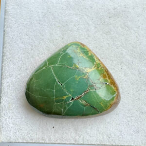 Turquesa Tibetana Natural - Mini Cabochão - Triangular - 15x12