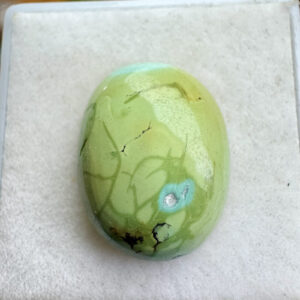 Turquesa Tibetana Natural - Cabochão -  Oval - 16x13