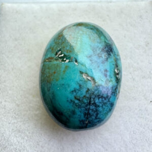 Turquesa Tibetana Natural - Cabochão -  Oval - 15x11
