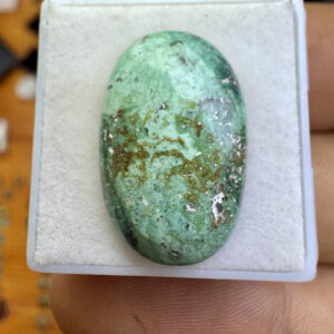 Turquesa Tibetana Natural - Cabochão -  Oval - 20x15