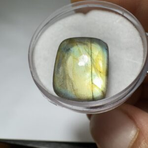 Labradorita  - Mini Cabochão - Retangular - 16x14