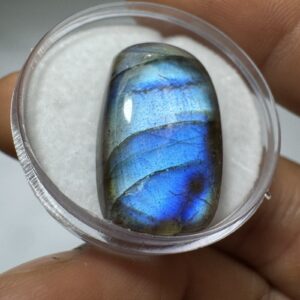Labradorita Azul  - Cabochão M -  Retangular - 23x15