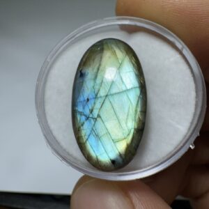 Labradorita - Cabochão M -  Oval - 25x17