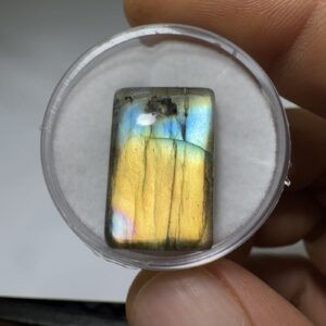 Labradorita - Cabochão M -  Retangular - 21x14