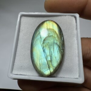 Labradorita - Cabochão G - Oval - 35x21