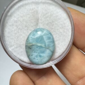 Larimar  - Cabochão - Oval - 16x10
