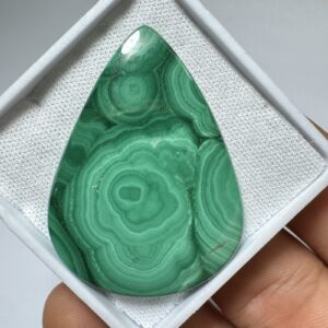 Malaquita - Cabochão - Gota - 40x30