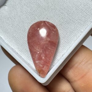 Rodocrosita - Mini Cabochão - Gota - 25x13