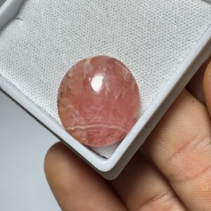 Rodocrosita - Mini Cabochão - Oval - 19x17
