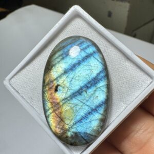 Labradorita Azul - Cabochão GG - Oval - 42x26