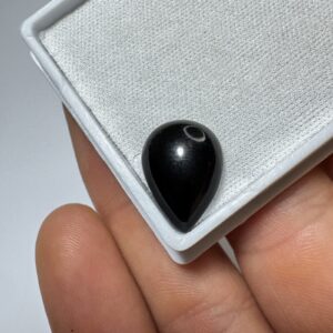 Obsidiana Negra - Calibrados - Mini Cabochão - Gota P - 15x12