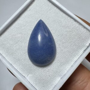 Quartzo Azul - Calibrados - Mini Cabochão - Gota G - 25x15