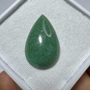 Quartzo Verde - Calibrados - Cabochão - Gota G - 25x15