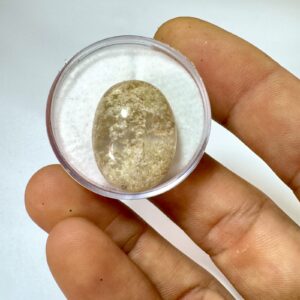 Lodolita - Cabochão - Oval - 22x15