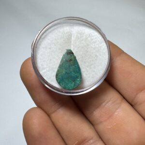 Crisocola - Mini Cabochão - Gota - 16x10